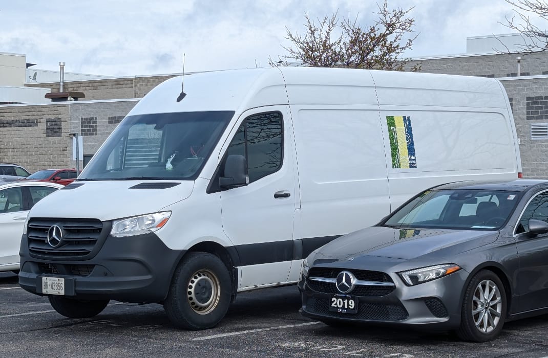 The Kurtek Inc delivery van